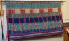 Textile weaving class project
